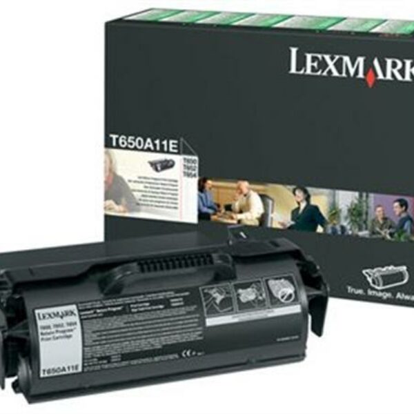 LEXMARK – RETURN TONER NOIR – T650/652/654 – 7 000 P