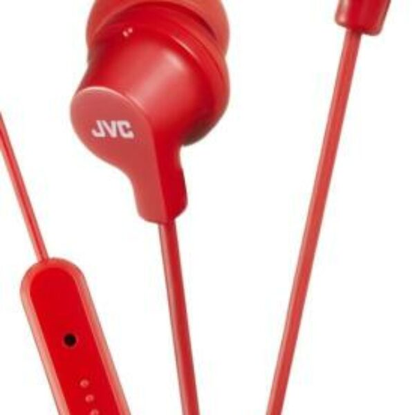 ECOUTEUR + MICRO JVC ROUGE HA-FR15-R-E