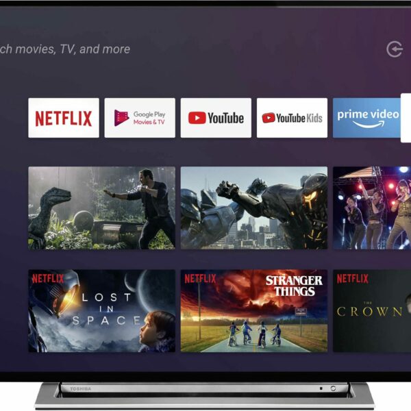 TV 55” TOSHIBA 4KSMART TV  ANDROID 55UA3A63DG