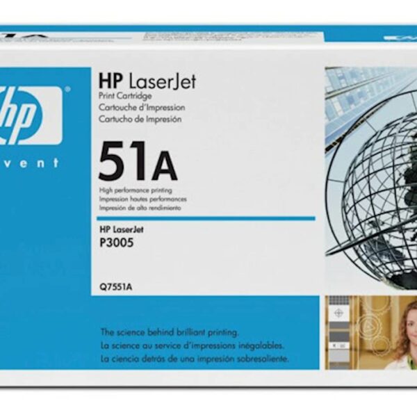 HP 51A – TONER NOIR – 6 500 P