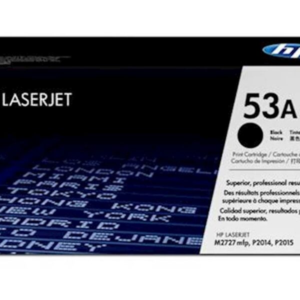 HP 53A – TONER NOIR – 3 000 P