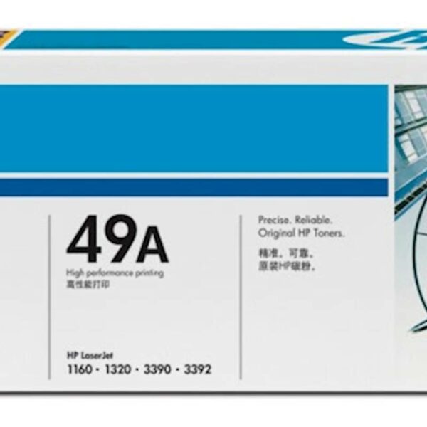 HP 49A – TONER NOIR – 2 500 P