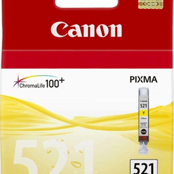 CANON – CLI521Y JE JAUNE – 9 ML