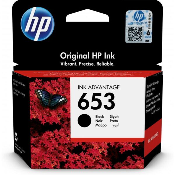 HP 653 –  CARTOUCHES NOIR 360P