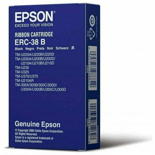 EPSON – RUBAN D’IMPRESSION NOIR – ERC34/38