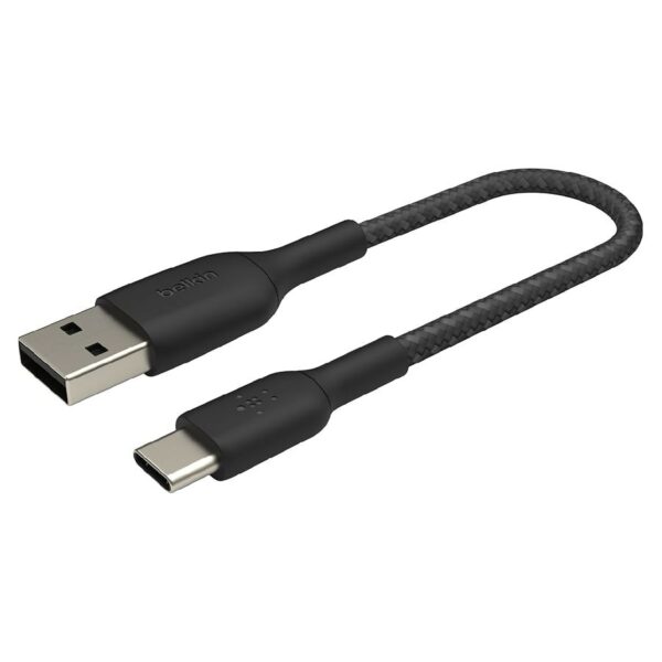 CABLE USB C 2M TRESSE BLK BELKIN
