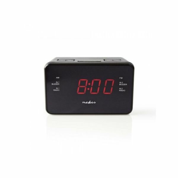 RADIO REVEIL FM/AM CLAR002BK NEDIS