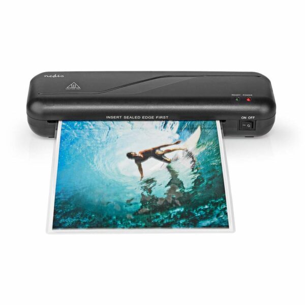 PLASTIFIEUSE NEDIS A4 NOIR  LAMI112BK4