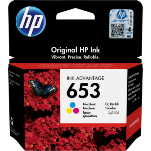 HP 653 –  CARTOUCHES 3 CLR 200P