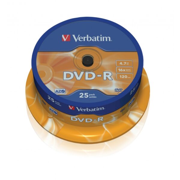 DVD-R 4.7GB VERBATIM 16X BTE25 43522