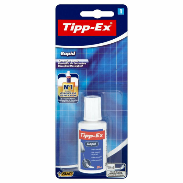 CORRECTEUR LIQUIDE TIPP-EX PINCEAU 20ML