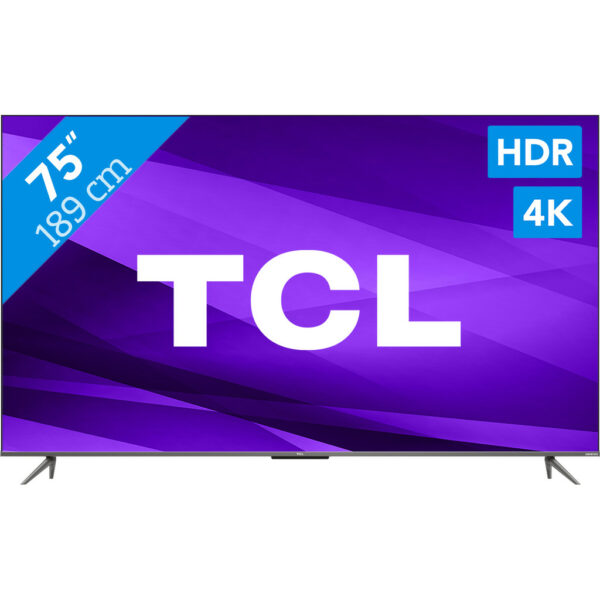TV 75  TCL 75C631 4K ANDROID GAME MASTER