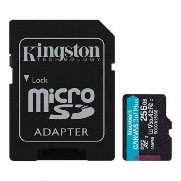 MICRO SDXC 256GO+ADAPT SDCG3 CANVAS GO! PLUS KINGSTON