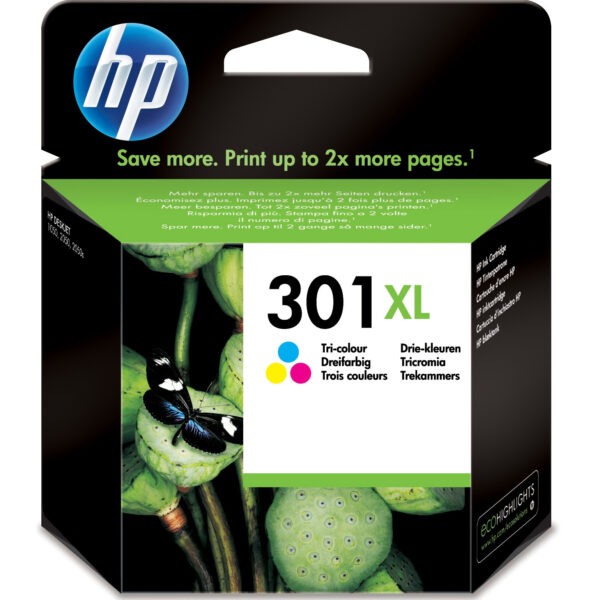 HP 301XL – JE 3 COULEURS – 6 ML – 330 P