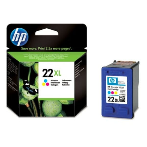 HP 22XL – JE TRICOLORE – 11 ML – 415 P