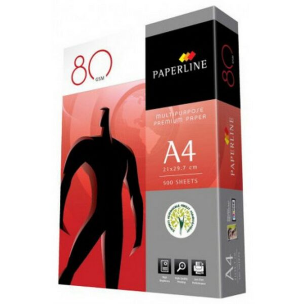 RAMETTE A4 BLANC 80G PAPERLINE