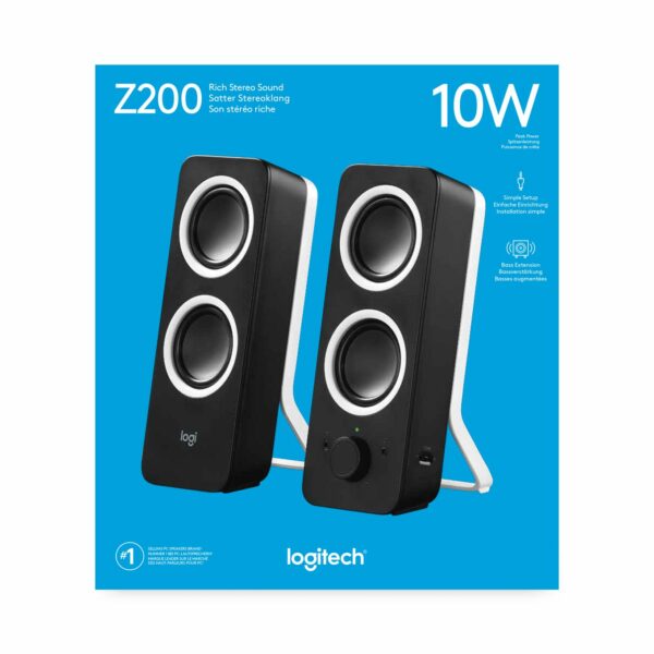 HAUT PARLEUR LOGITECH 2.0 Z200 NOIR