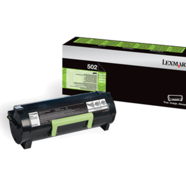 LEXMARK 502 – TONER NOIR – 1 500 P