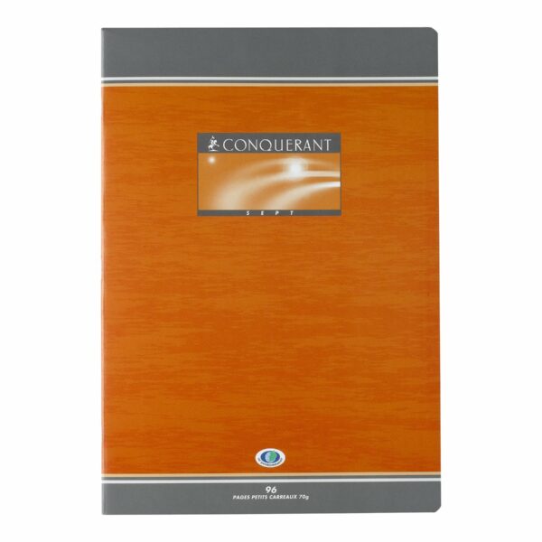 CAHIER PIQURE 192P A4 Q5X5 CONQ