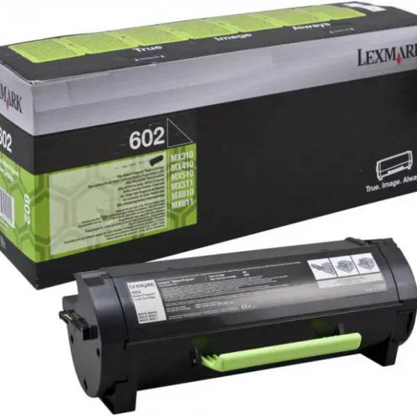 LEXMARK 602 – TONER NOIR – 2 500 P