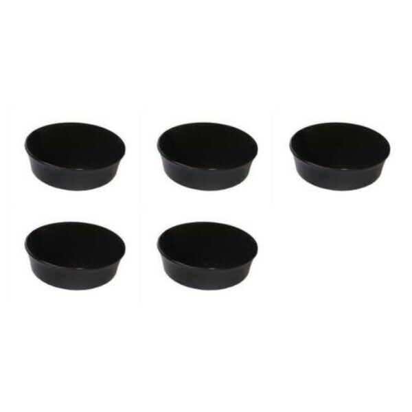 AIMANTS ROND 25 MM NOIR X5