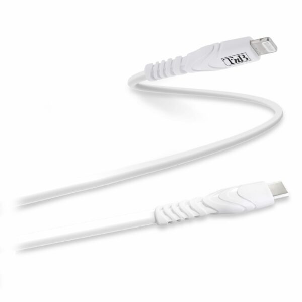 CABLE LIGHTNING/USB-C 1M BLANC RENFORCÉ CBLTC01WH