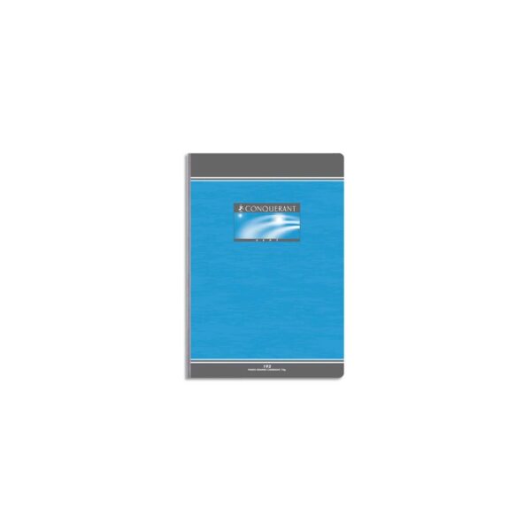 CAHIER BROCHURE 192P A4 SEYES CONQ