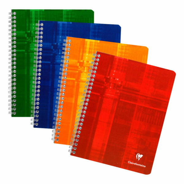 CAHIER SPIRALES 100P A5 Q5X5 CALLIGRAPHE