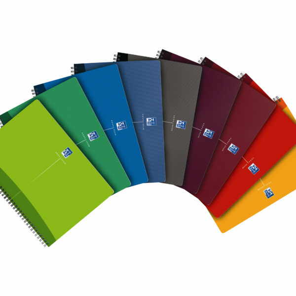 CAHIER SPIRALES 180P A4 Q5X5 OXFORD