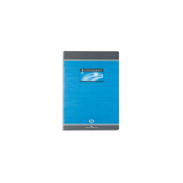 CAHIER PIQURE 96P A4 SEYES 70G CONQ