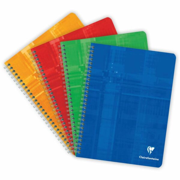 CAHIER SPIRALES 100P A5 SEYES CONQ