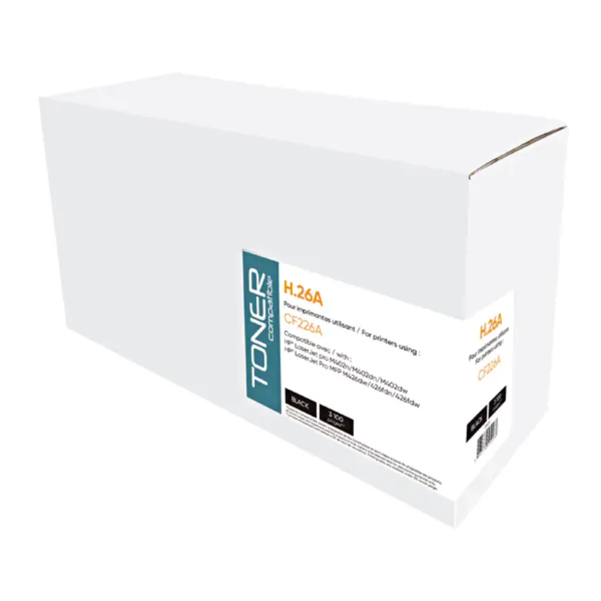 HP 26A COMPATIBLE  NOIR 3100 P