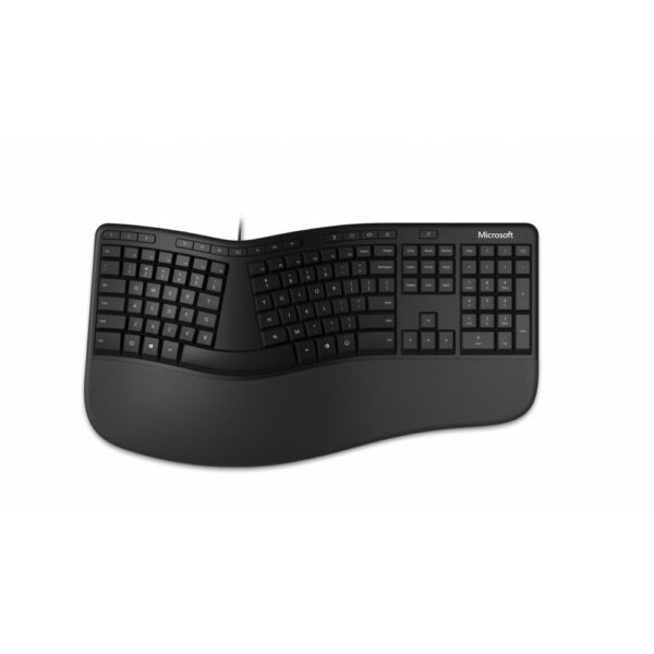 NEW MICROSOFT MS Ergonomic Keyboard For Business Noir