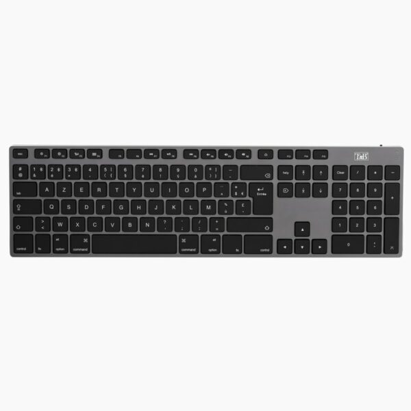CLAVIER BT RECHARGEABLE ALU GRIS KBMAC