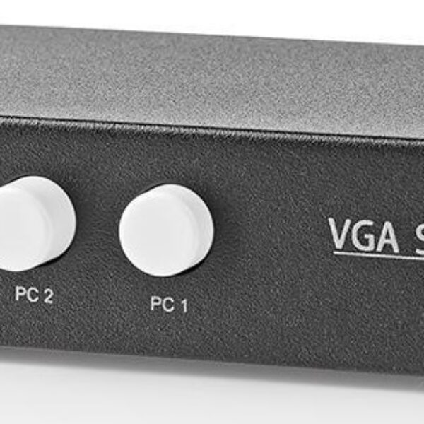 COMMUTATEUR VGA 2 PORTS CSWI5902BK NEDIS