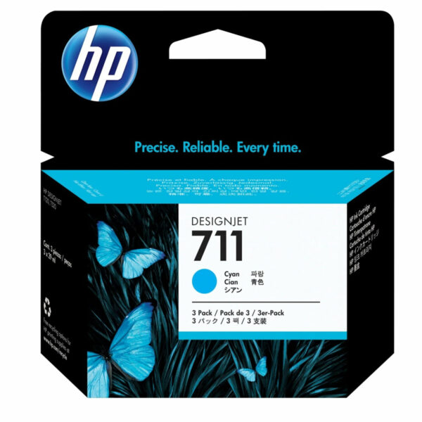 HP 711 –  JE CYAN – 29 ML
