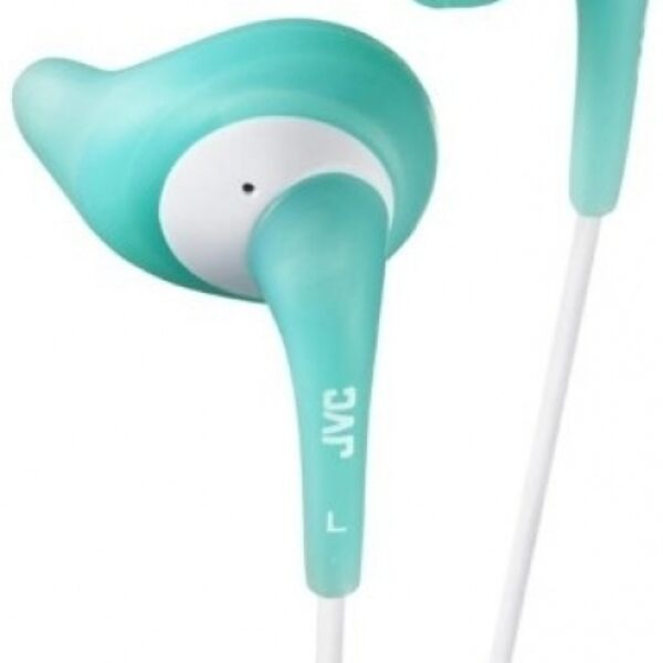 ECOUTEUR JVC GUMY SPORT GRIS MENTHE HA-EN10-ZW-E