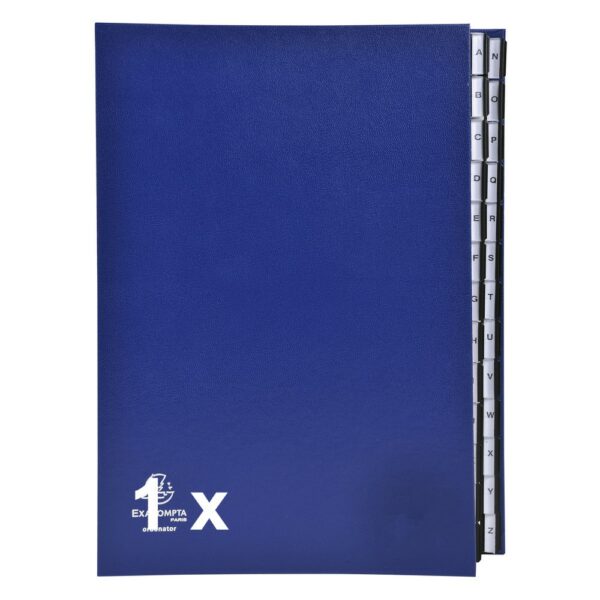 TRIEUR 26 COMP ALPHABETIQUE BLEU EXA