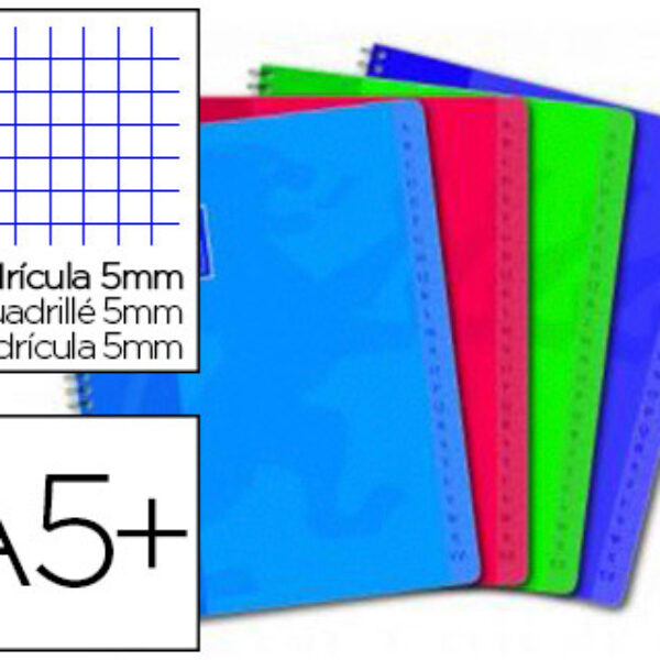 CAHIER SPIRALES REPERTOIRE A5 OXFORD 180P