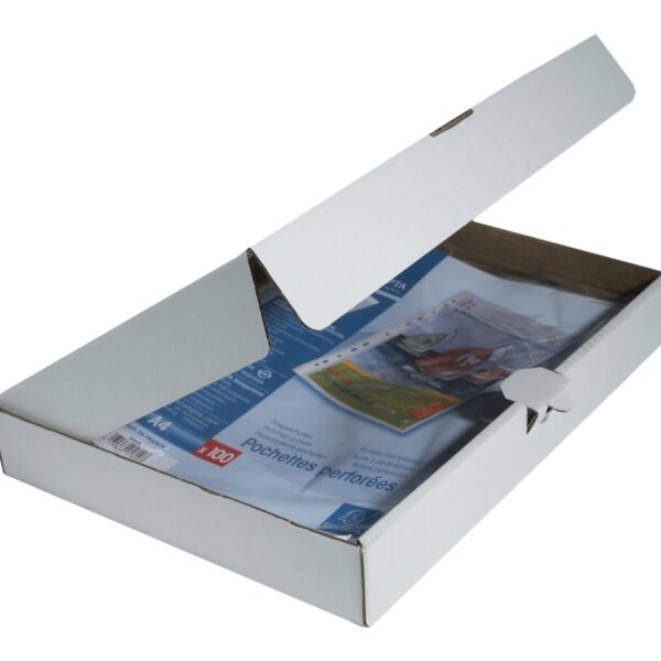 POCHETTES PERFOREES LISSE 6/100 BTE 100 EXA