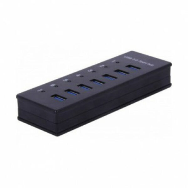 HUB 7 PORTS USB 2.0 NOIR USB2-H57/N