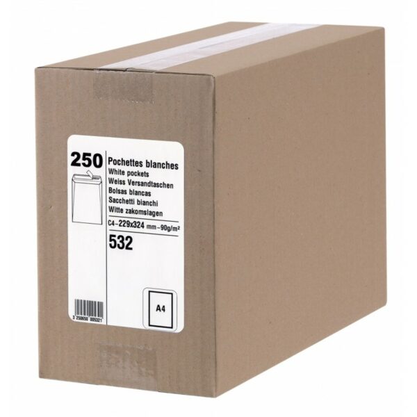 POCH BLC 229X324 SF BDP 90G BTE DE 250 – GPV