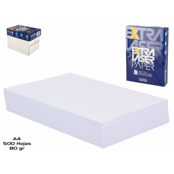 RAMETTE A4 BLANC 80G FABRIANO