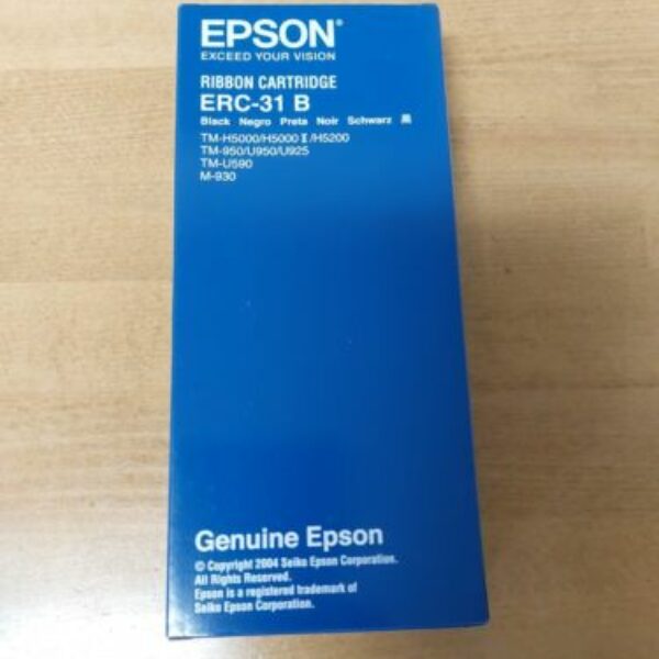 EPSON – RUBAN D’IMPRESSION NOIR – ERC31B