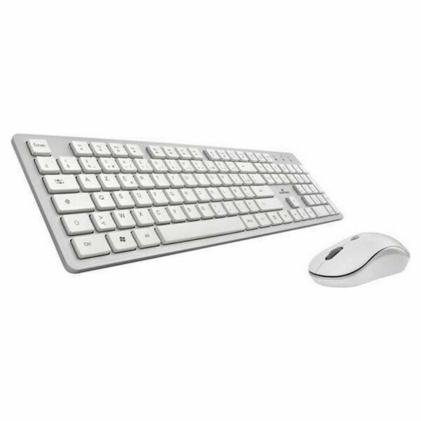 CLAVIER + SOURIS SF BLANC BLUESTORK PACK-EASY-II-N/FR