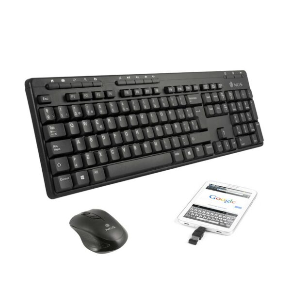 CLAVIER+SOURIS SANS FIL EPSILON EPSILONKITFRENCH XXX