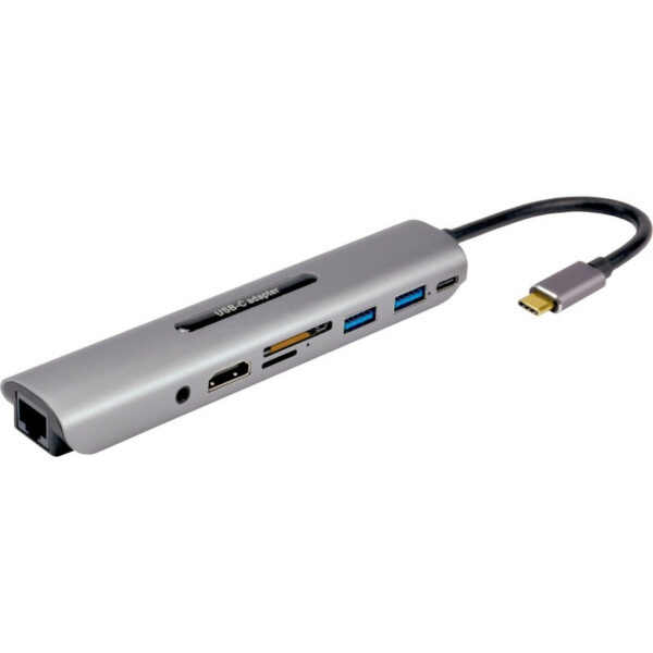 STATION D’ACCUEIL USB C HDMI/ RJ 45 + LECT CARTE MCL