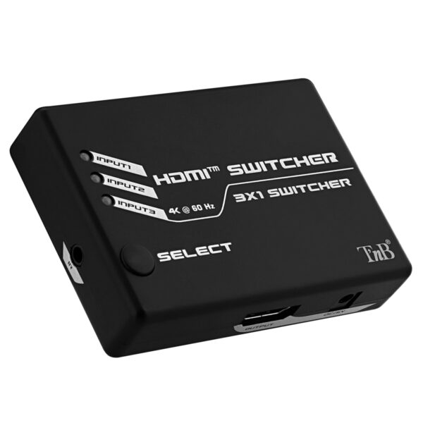 COMMUTATEUR HDMI 3 IN 1 – NOIR