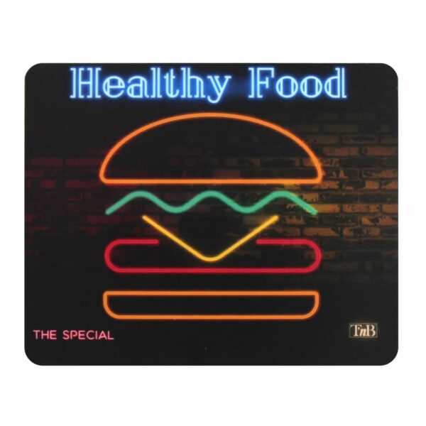 TAPIS SOURIS NEON BURGER TNB