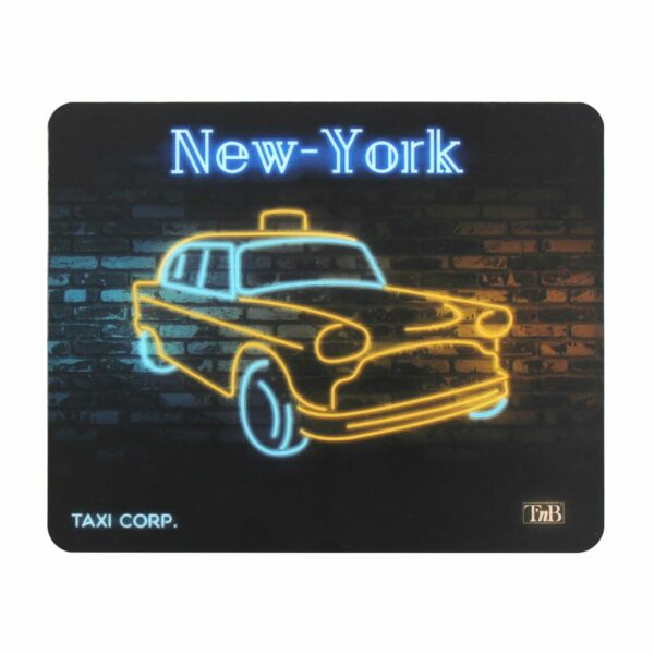 TAPIS SOURIS NEON NEW YORK TNB